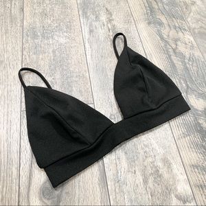 NABEE Day & Night Black Bralette. Size Medium.